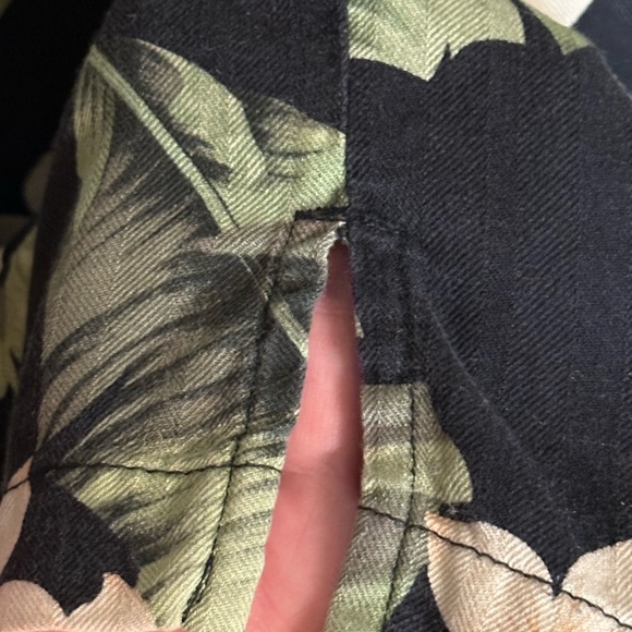 Jamaica Jaxx Silk Button Down Short Sleeve Hawaiian Shirt Floral XXL - Picture 5 of 6